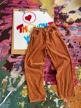 BDG Burnt Orange Corduroy Pants
